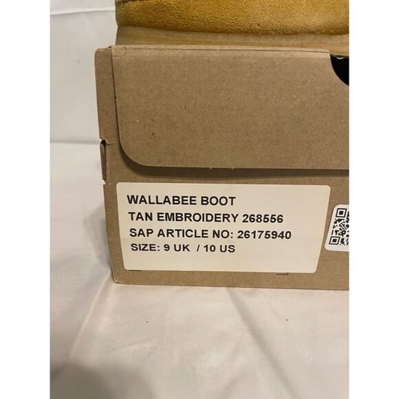 Clarks x Vandy Cheeseburger Size 10 Men's Wallaby Boot Shoes RARE - Picture 8 of 11